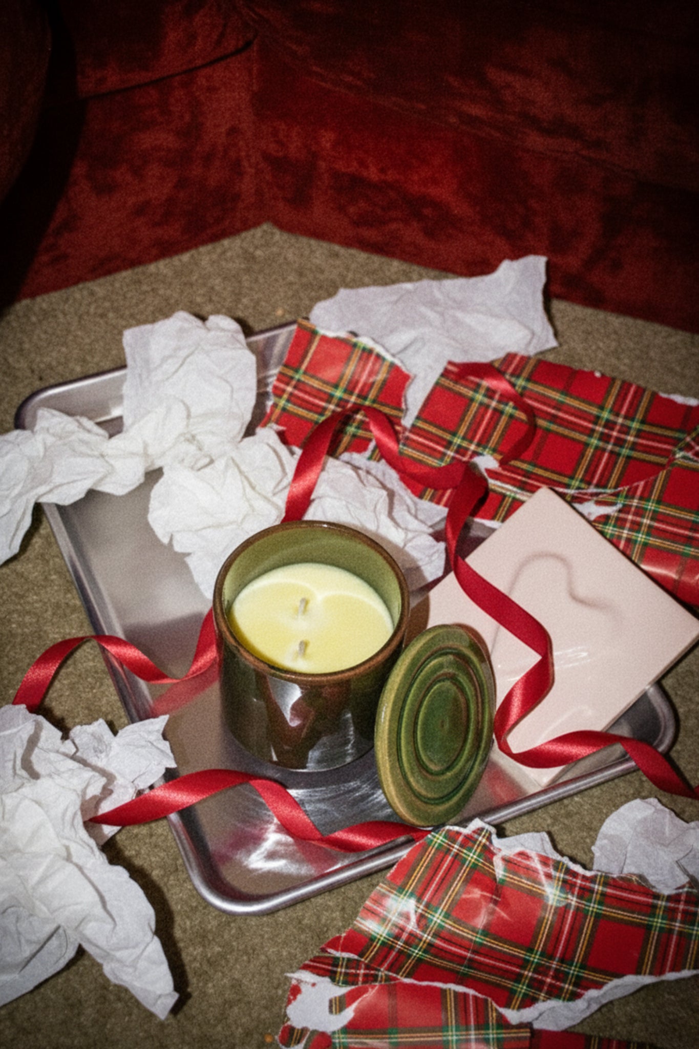 MELANIE - Bougie en céramique